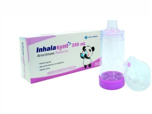 Aerocamara Pediatrica Inhalasynt  350 ml 6-10 Años